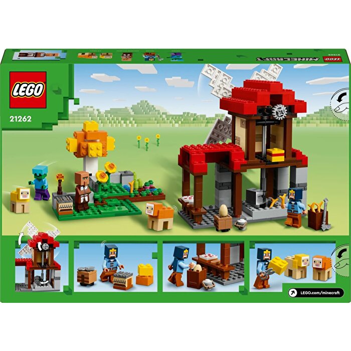 LEGO Minecraft Rüzgar Değirmeni Çiftliği 21262