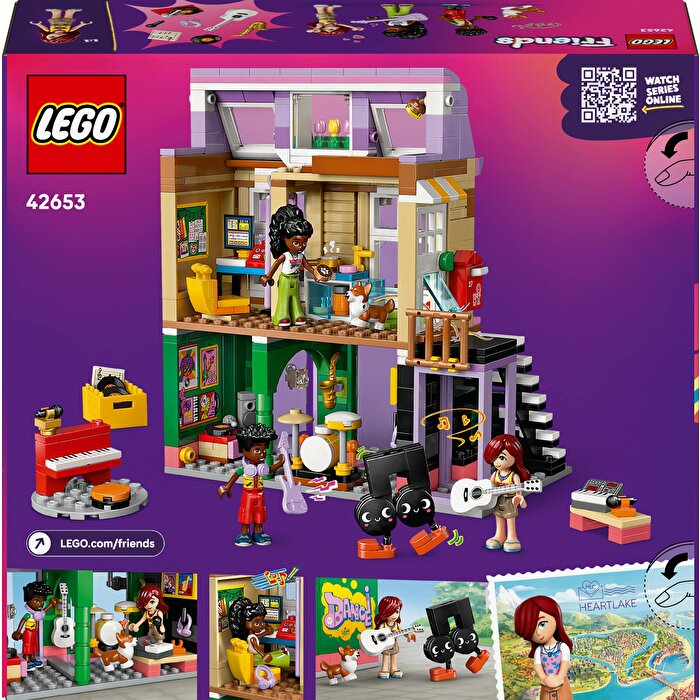 LEGO Friends Müzik Mağazası ve Daire 42653