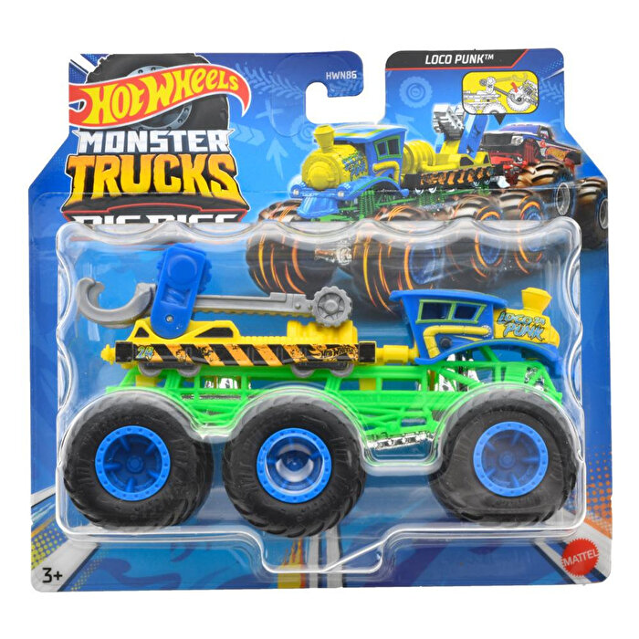 1:64 Hot Wheels Monster Trucks Arabalar Loco Punk HWN93