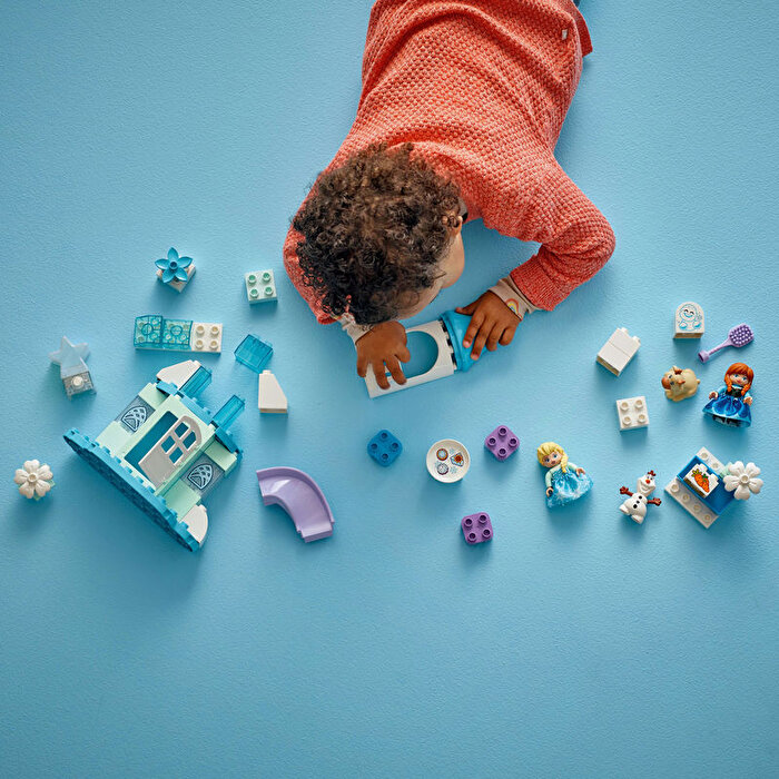 LEGO Duplo Anna ve Elsa'nın Karlar Ülkesi Şato Partisi 10455