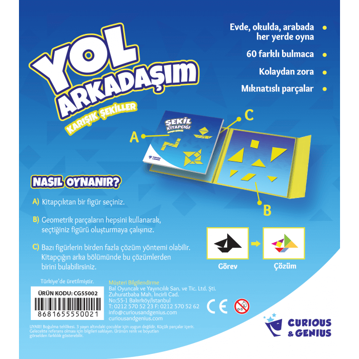 Yol Arkadaşım Karışık Şekiller