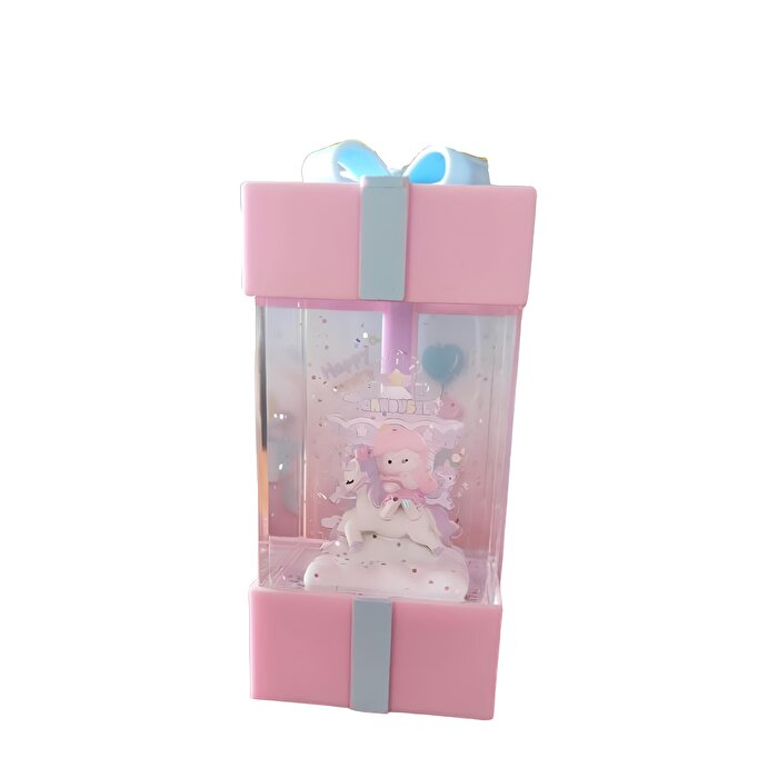 Plastik Unicorn Kar Küresi