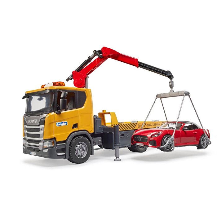 Bruder Scania 560R Çekici Ve Roadster Araba