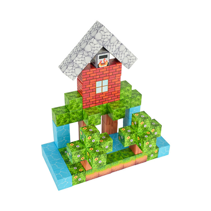 Magnivity Manyetik Bloklar Orman Temalı 88 Parça