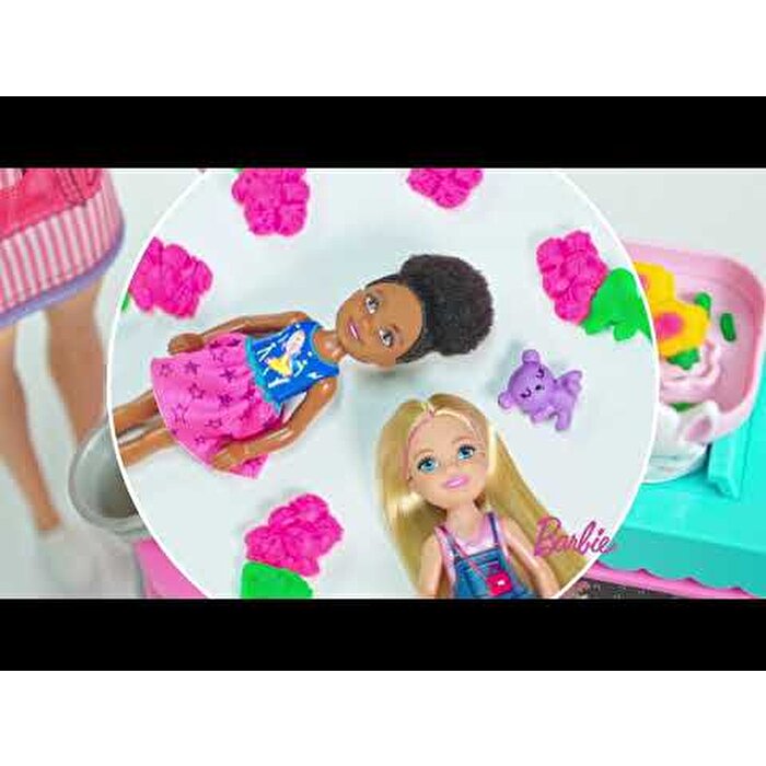 Barbie Çiçekçi Bebek ve Oyun Seti GTN58