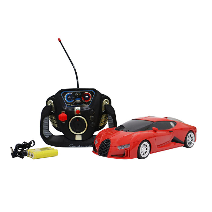 1:18 U.K Direksiyonlu Fantastik A Seri Şarjlı Kırmızı Araba