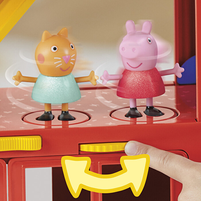 Peppa Pig 2'si 1 Arada Parti Otobüsü F8881