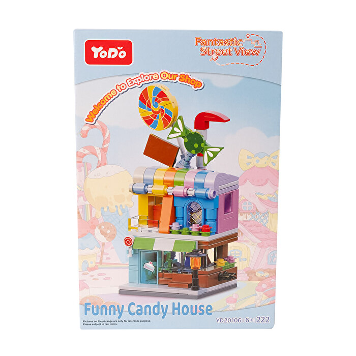 Şeker Dükkanı Blok Set 222 Parça