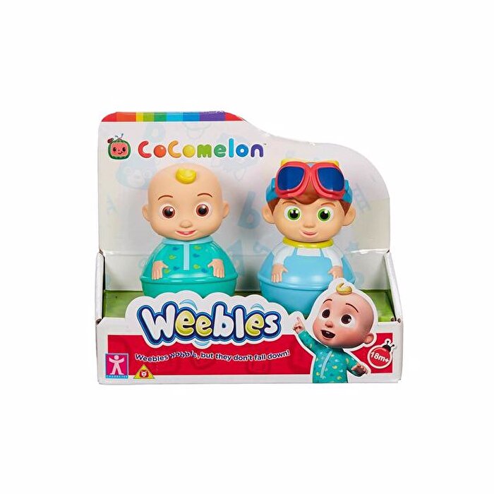 Weebles Cocomelon 2li Paket Yeşil Jj Pyjamas ve Tomtom