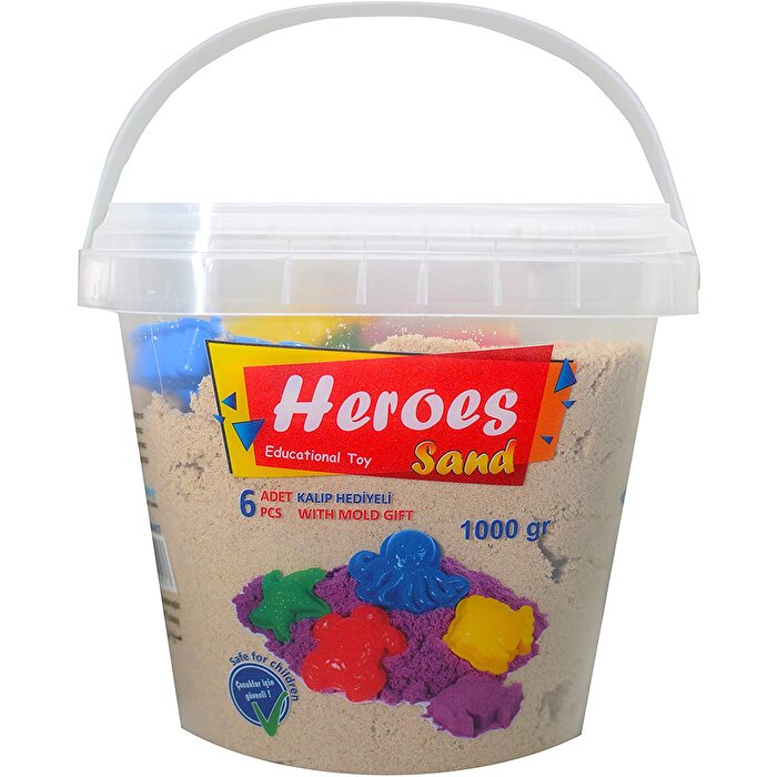 Kovalı Kinetik Kum Beyaz 1000 Gr.