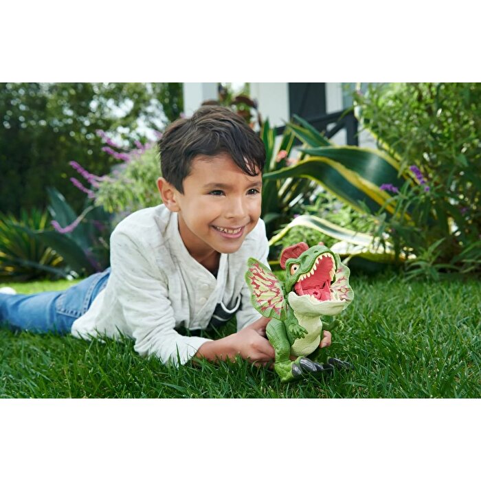 Jurassic World Uncaged İnteraktif Dilophosaurus Figürü HNT65