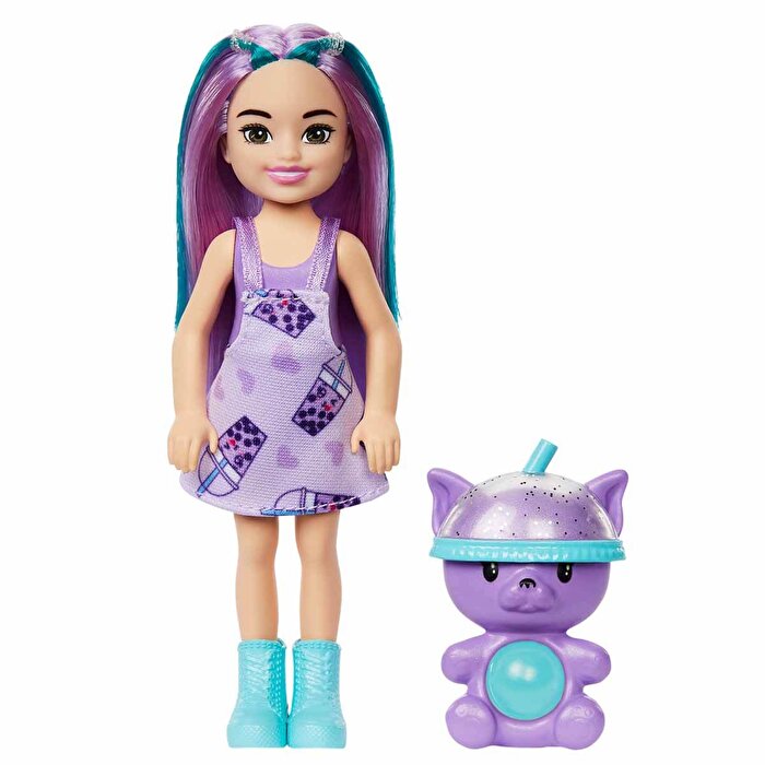 Barbie Chelsea POP Reveal Boba Çayı Serisi HRK63