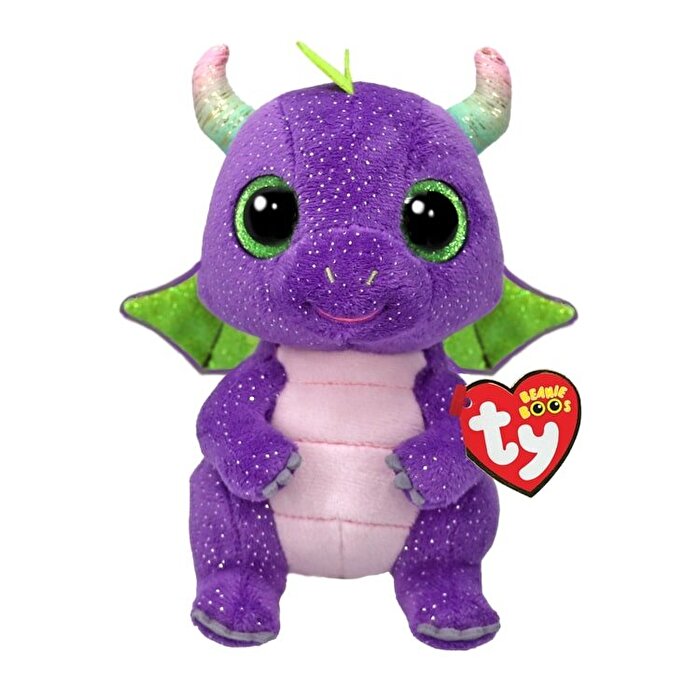 TY Beanie Boos Mor Ejderha Daphne 15 Cm