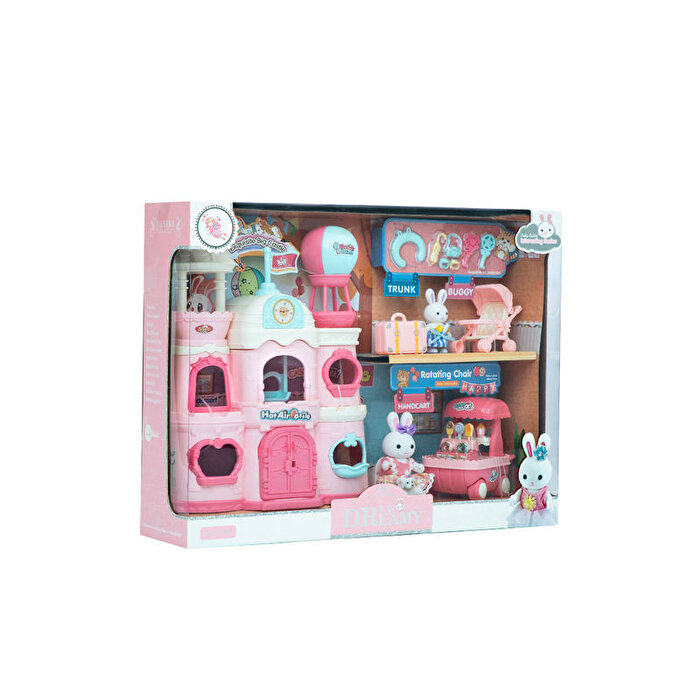 Bay Dreamy Mi̇ni̇ Tavşan Mi̇ni̇ Kale Oyun Seti̇