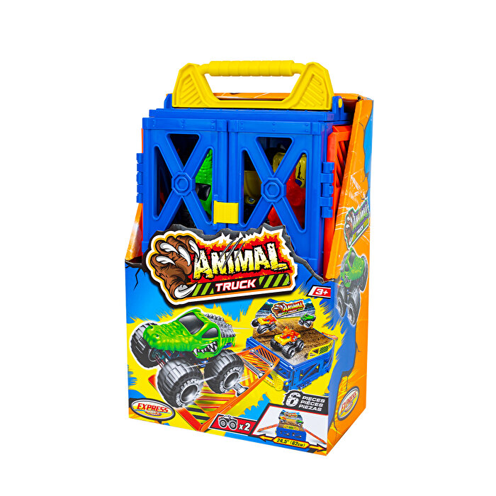 Express Wheels Animal Truck Yarış Parkur Oyun Seti