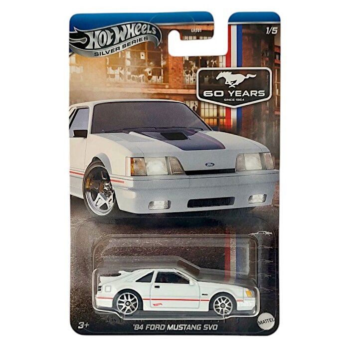 Hot Wheels Silver Series Araba 84 Ford Mustang SVO JBY50