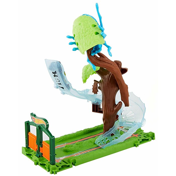 Hot Wheels Şehirde Yaratık Macerası Oyun Seti Serisi Örümcek Saldırısı FNB07