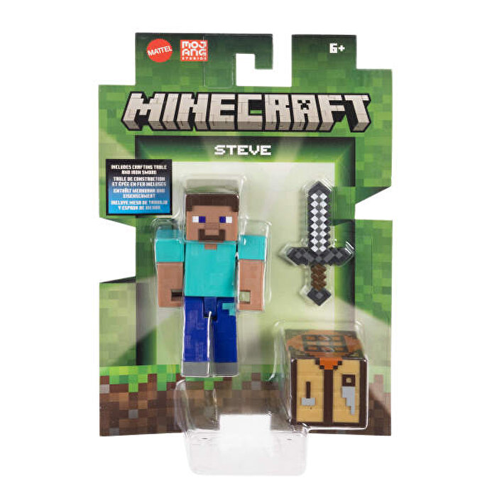 Mi̇necraft Aksesuarlı Fi̇gür Steve JCN28