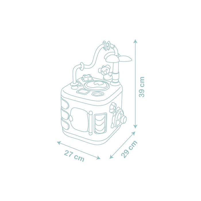 Little Smoby Eğitici Aktivite Küpü