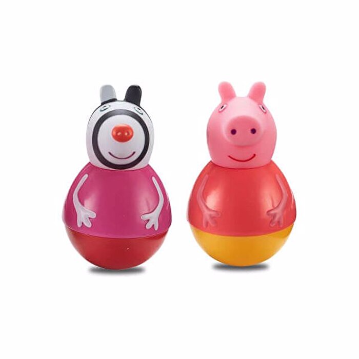 Weebles Peppa Pig 2li Paket - 7666 Peppa Pig ve Zoe Zebra