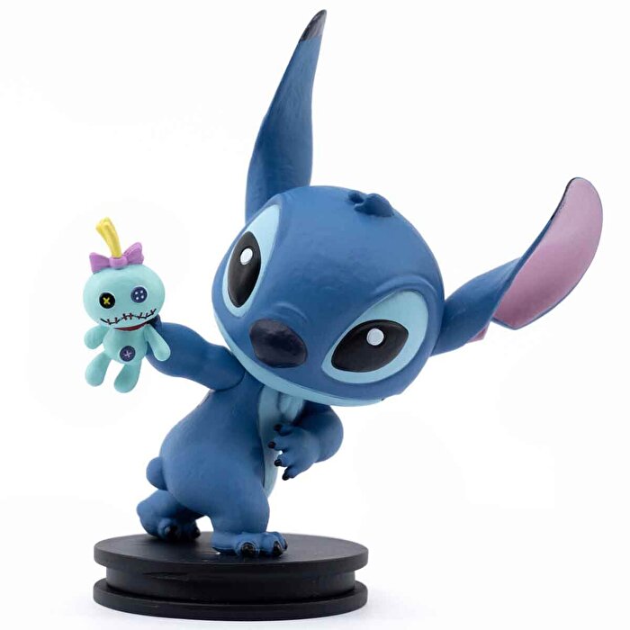 Disney Stitch Art Gallery Serisi Tekli Figür Paketi Stitch The Scrump Thrower