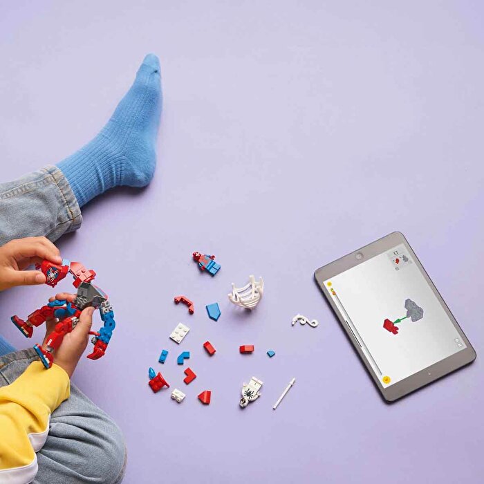 LEGO Marvel Örümcek Adam Robotu Anti Venom’a Karşı 76308