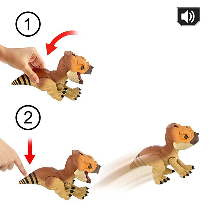 Sesli Jurassic World İnteraktif Aquilops Figürü JGC01