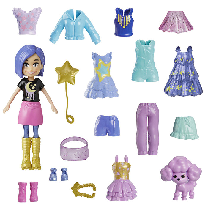 Polly Pocket Farklı Kombin Eğlencesi Oyun Setleri HKV93