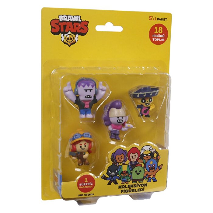 Brawl Stars 5'li Figür Seti Set 2