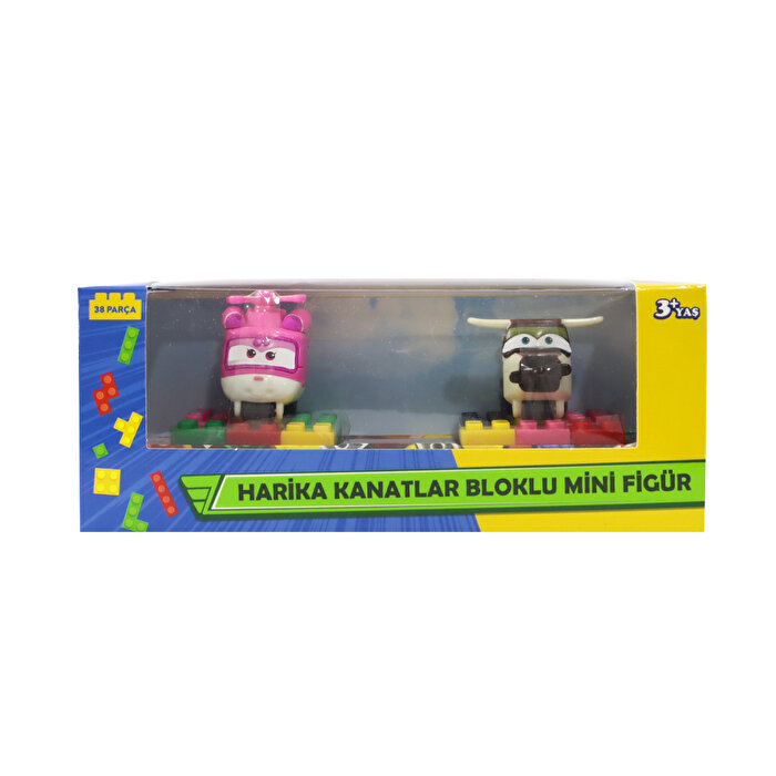 Harika Kanatlar Bloklu Mini Figür Bello ve Dizzy 2'li Set