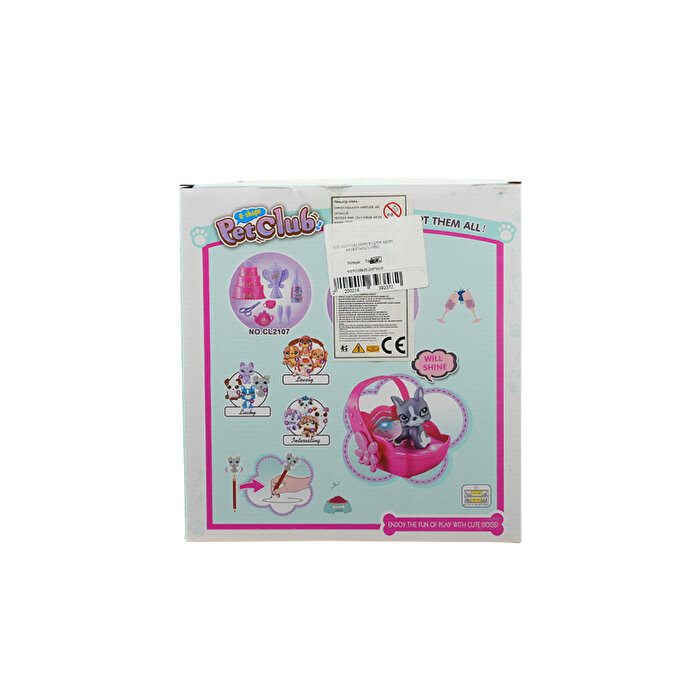 Kutuda 4'lü Köpek Miniş Seti Aksesuarlı Lovely