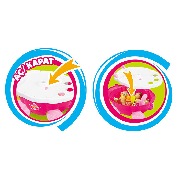 Dondurma Arabası - Pembe