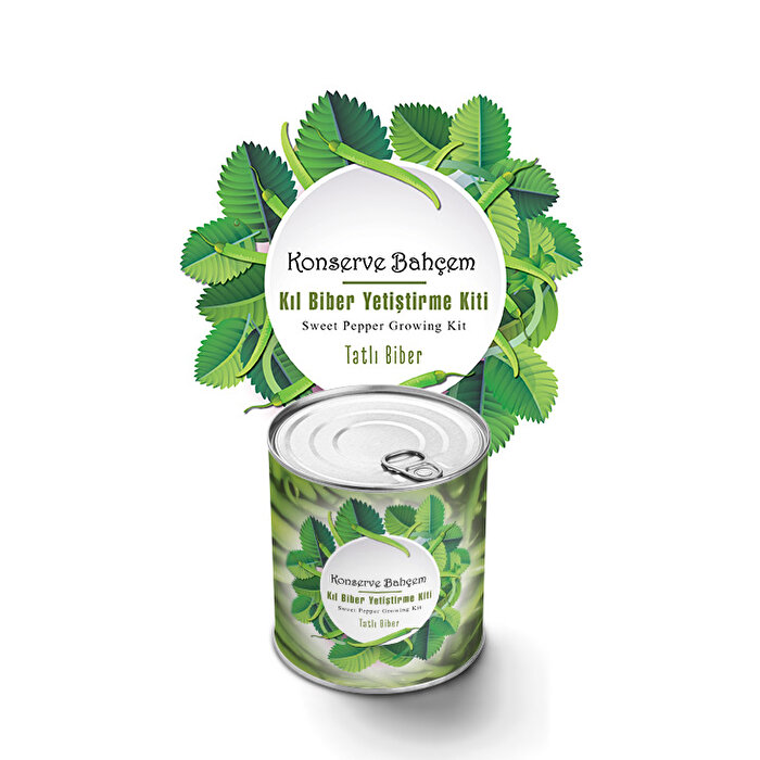 Konserve Bahçem Kıl Biber Tatlı Yetiştirme Kiti