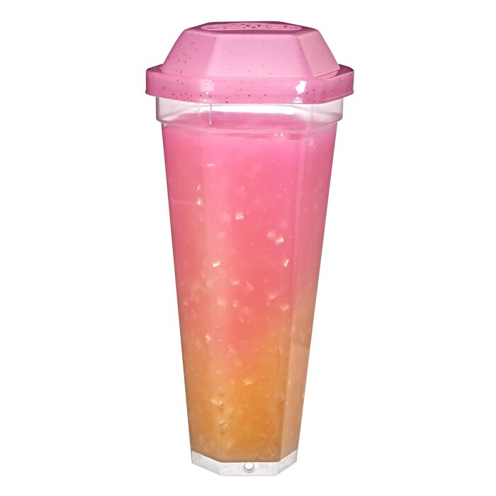 Play Doh Crystal Crunch Hamur - Pembe ve Parlak Sarı F1562