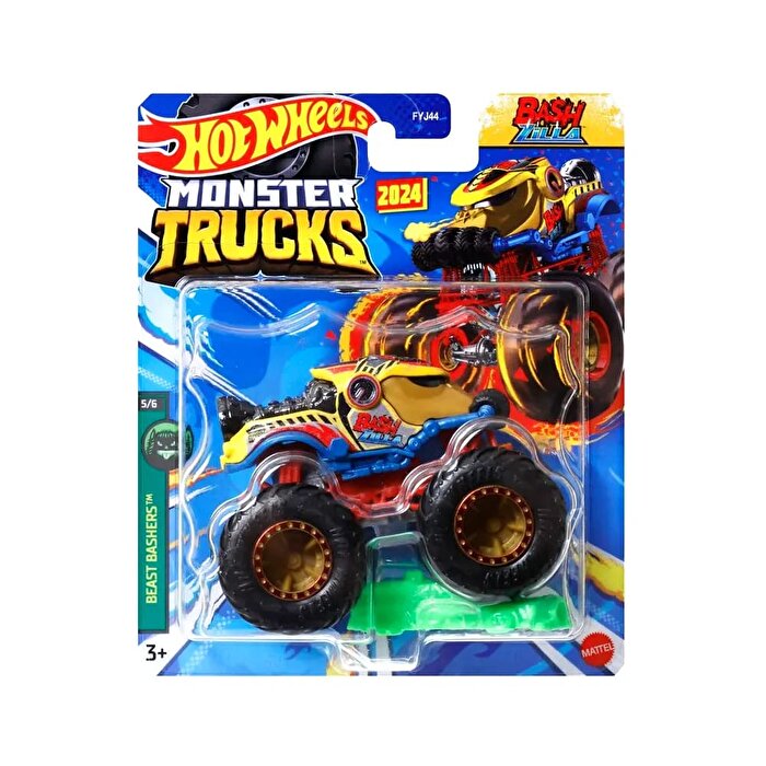 Hot Wheels Monster Trucks 1:64 Arabalar Bash Zilla HTM33