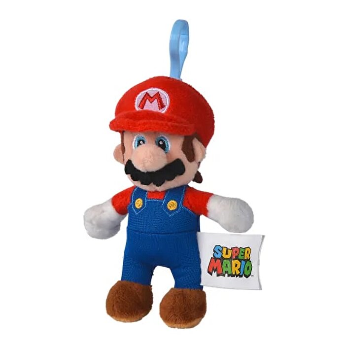 Super Mario 12,5 Cm Peluş Anahtarlık Mario