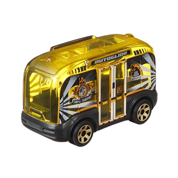 Matchbox Tekli Arabalar MBX Self Driving Bus Sarı GXM46