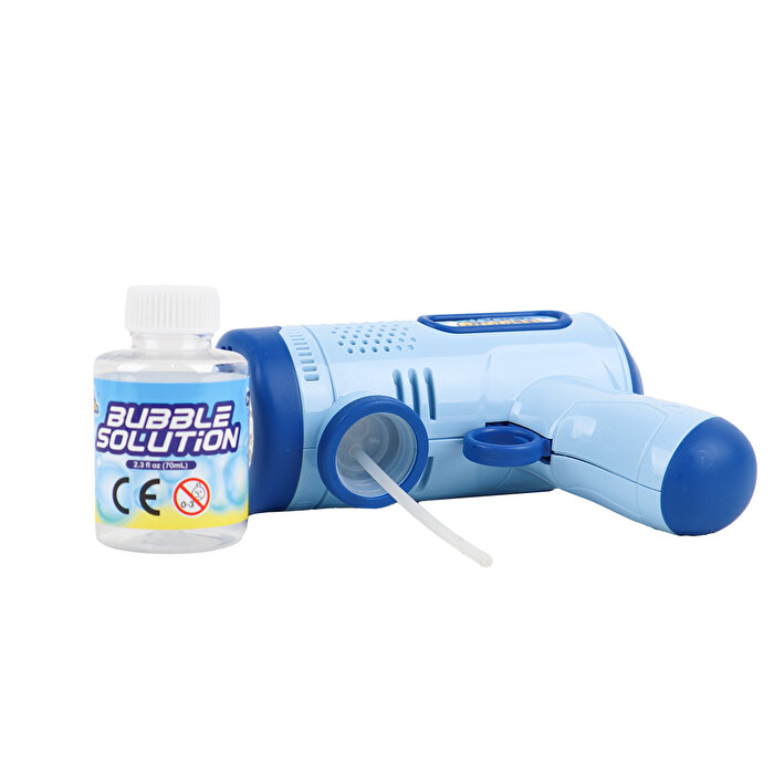 Wanna Bubbles Pilli Köpük Tabancası Mavi