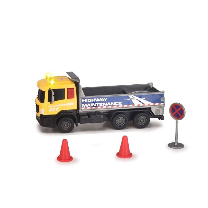 Dickie İnşaat Alanı Kamyon Seti̇ Sarı