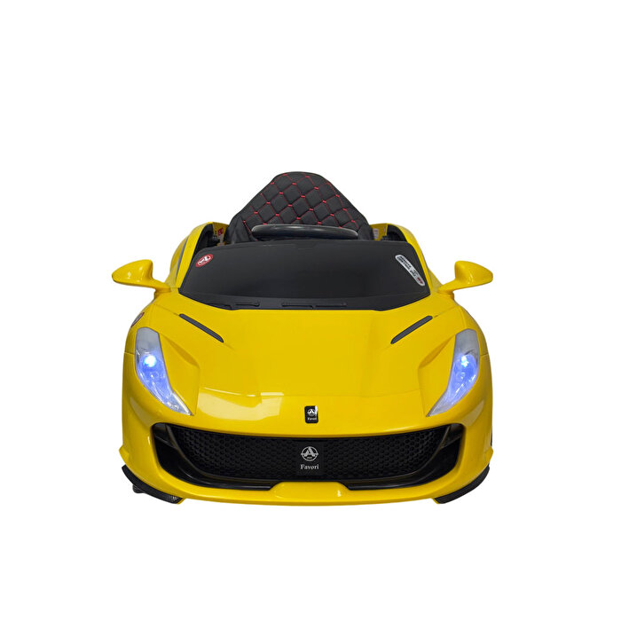 Favori Gt 12 Volt Akülü Araba Sarı