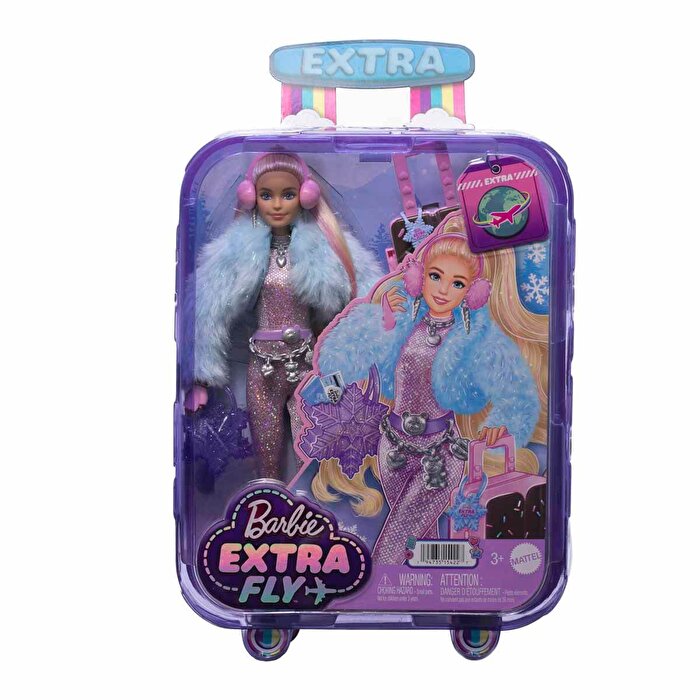 Barbie Extra Seyahat Bebekleri Kar Temalı HPB16