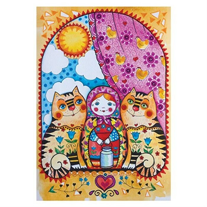Matruşka / Matryoshka 500 Parça Puzzle