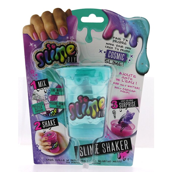Kozmik Yeşil Slime Shaker Rainbow Tekli Paket