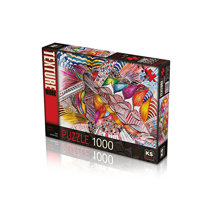 Ks Puzzle 1000 Parça Colorfull Abstract