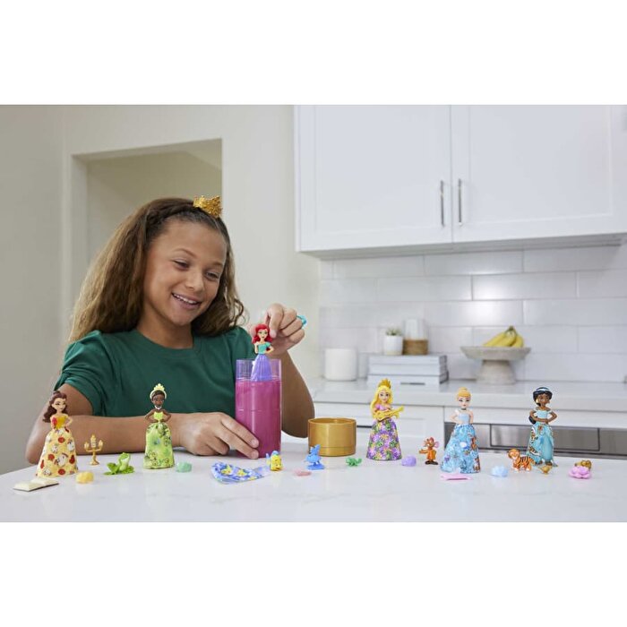 Disney Prenses Color Reveal Renk Değiştiren Ana Karakter Bebekler HMB69