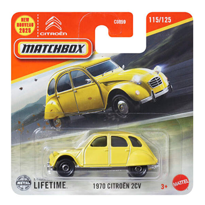 Matchbox Tekli̇ Arabalar 1970 Citroen 2CV JBR12