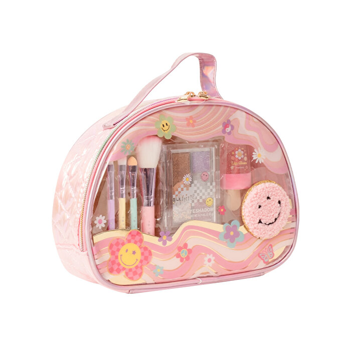 Hot Focus Sparkle Rainbow Taşınabilir Kozmetik Seti