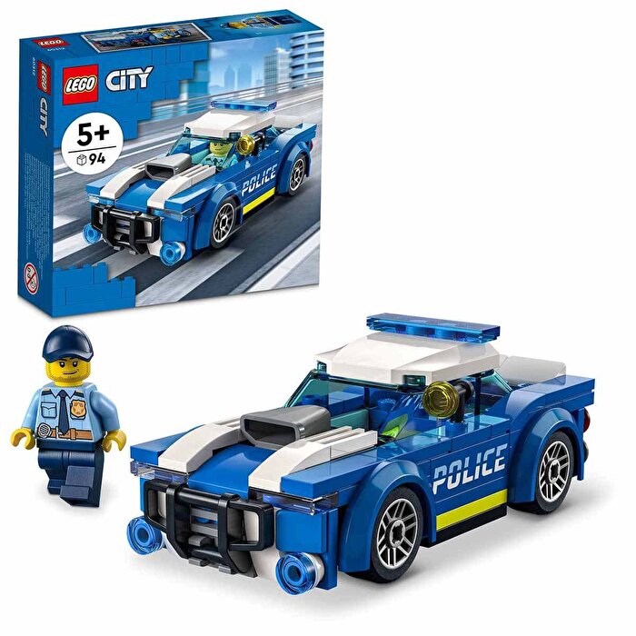 LEGO City Polis Macera 3’lü Özel Set Paket (Polis Araba + Polis Motosikletli Kovalamaca + Mini Formula Yarış Aracı)