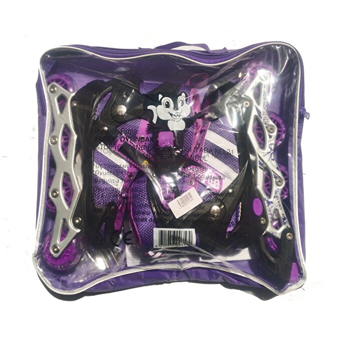 Pasifik Işıklı Çiftlenebilir Paten S Mor 29-33