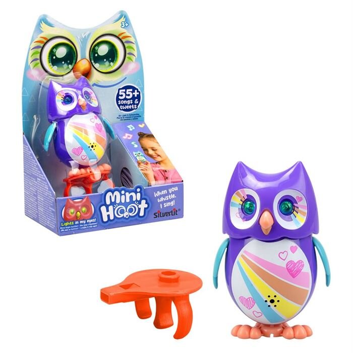 Silverlit Mini Hoot Sevimli Baykuş Mor